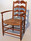 Fauteuil paill XIXe 