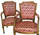 FAUTEUILS  TAPISSERIE